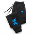 Gothic Butterfly Print Unisex Casual Sweatpants