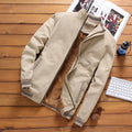 Men Slim Winter Jackets And Coats New Male Fleeces Warm Coats Fit Down Jackets Good Quality Men Cotton Spring Jackets Size 6XL