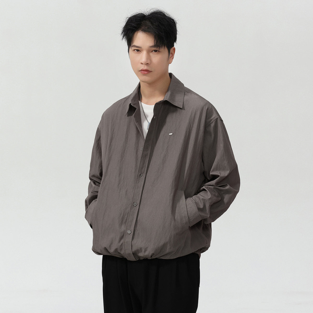Men's Old Money Style Long Sleeve Casual Shirt