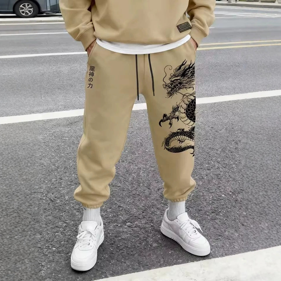 Print Casual Unisex Sweatpants