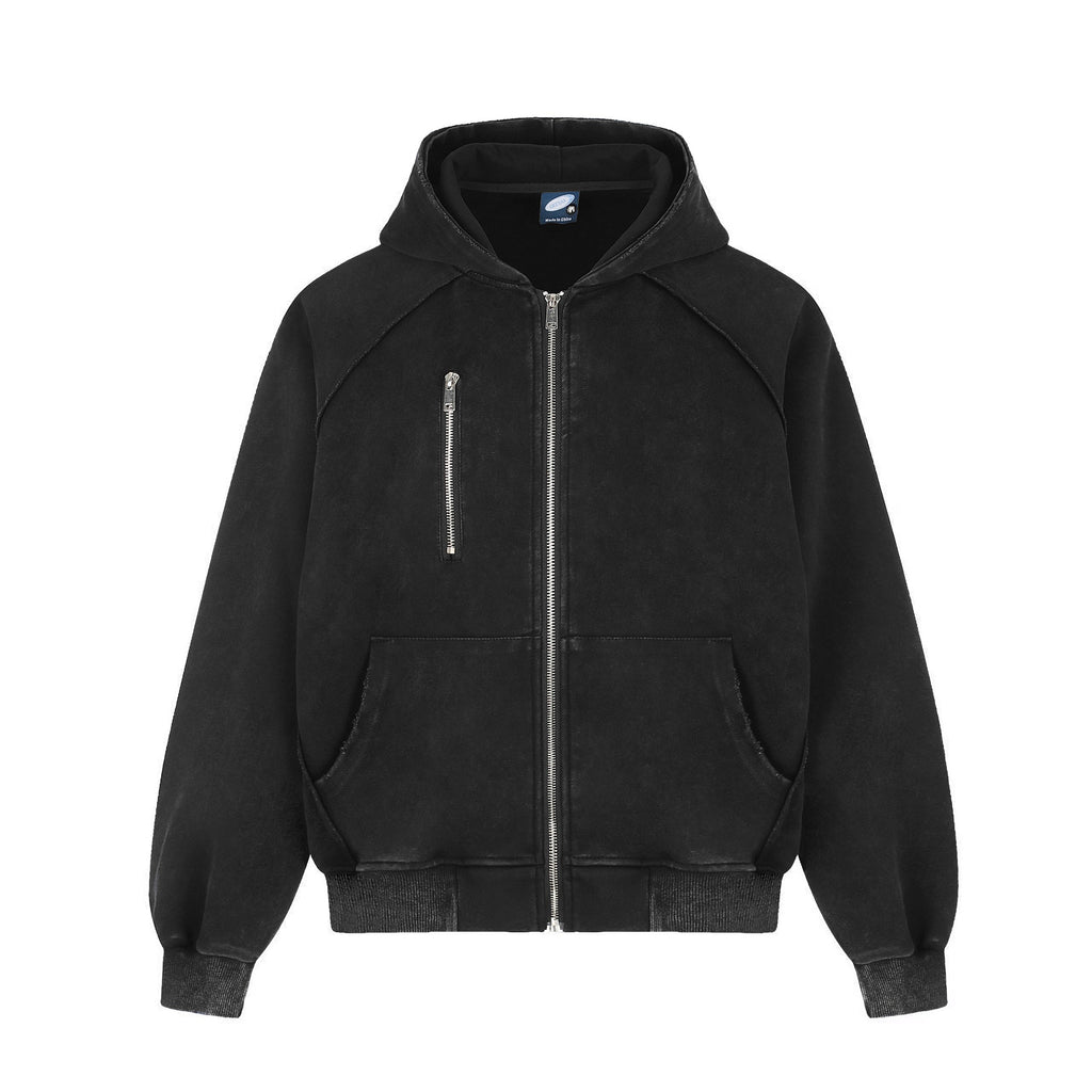 Wash old hoodies with water