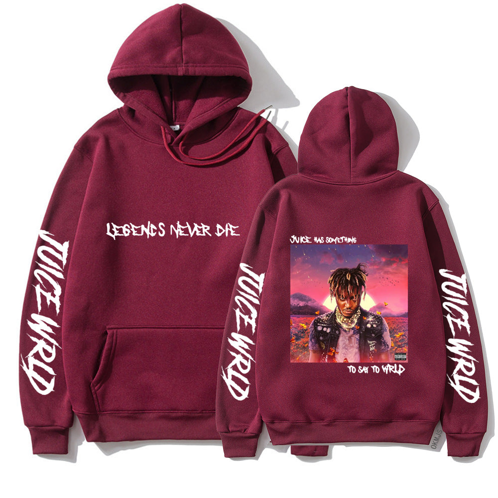 Rapper Juice WRLD Hoodies Men Women Sweatshirts